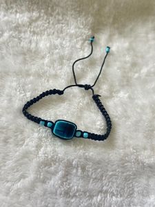 Blue Stone Hand Bracelet