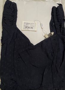 Label Ritu Kumar Anthra Grey CutOut Maxi