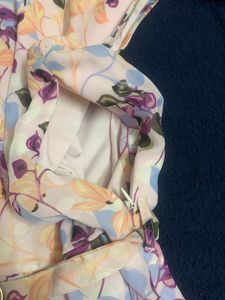BEAUTIFUL FLORAL LAVENDER DRESS