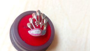 925 Sterling Pure Silver Peacock Ring