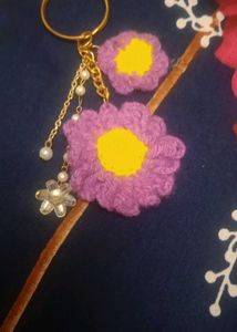 Beautiful 😱💞 Daisy Crochet Keychain