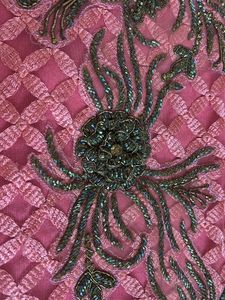 Coral Beaded Kurta