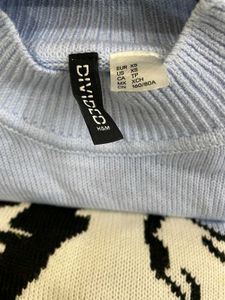 H&amp;M In­tar­sia-De­sign Sweater - Free Size