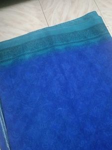 Branded Elegant Blue Saree
