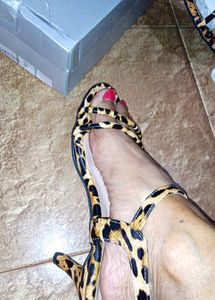 Leopard Print Heels