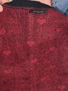 Heart Pattern Sweater