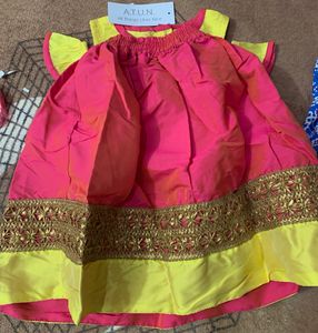 Combo Of Frock Nd Lehanga Choli