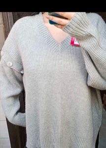 Trendy V Neck Pullover