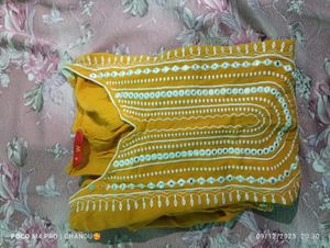 Elegant Mustard Kurta