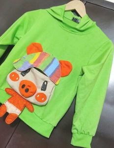 Green🟢Pepa Pig Cartoon Sweatshirt 4-5 Year Boy