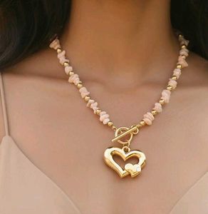 Unique Heart Pendant Necklace