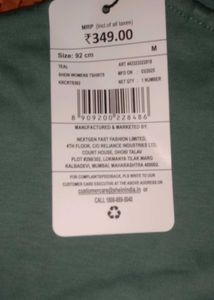Girl Tshirt Mint Green Tee - New with Tags!