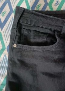 Roadster Jeans 36 Waist Black Straight