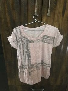 Cute pink tee