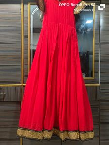 Elegant Ethnic Gown with dupatta