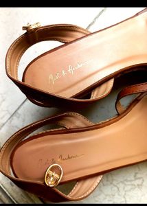 Price Drop😍Brown wedge heels❤️