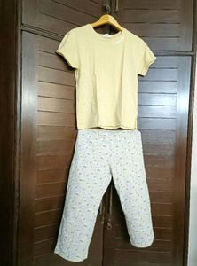 Marks and Spencer Women Cotton Night Suit