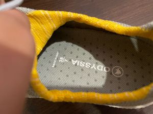 BRAND New Grey Casual Shoes By Odyssia