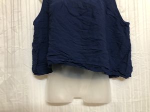 Blue Sleeveless Top