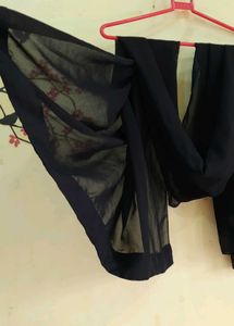Black Chiffon Stole🖤