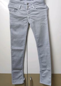 Grey Denim Jeans