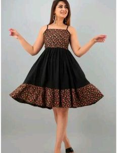 Floral Trim Sundress