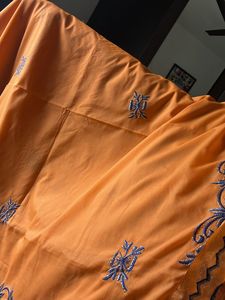 Beautiful Orange Saree