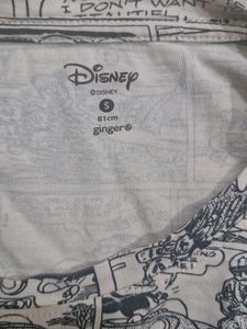 Cartoon Print Crop Top