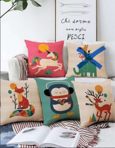 Animal Print Cushion Covers Set Of 4