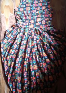 Multicolour Owl Print Jumpsuit ✨