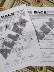 ALLEN RACE Notes extra(Physics, chem, Maths)