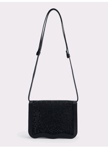 Iykyk Black Embellished Sling Bag