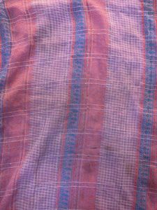 Pink Plaid Casual Kurta Set