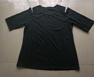 Amazing Black Cutout Top