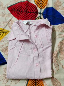 Pink Casual Shirt