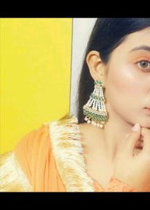 Anarkali And Sharara With Lace Duppata