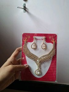 Sparkling Rhinestone Jewelry Set