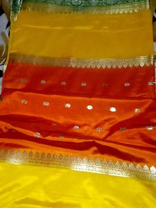 Festive Multicolor Saree