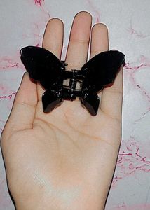 Trendy Black Butterfly Hair Clip
