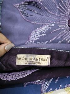 Purple Saree🎀