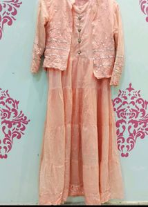Beautiful Frock With Koti