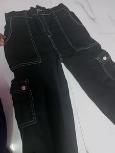 Black Cargo Pants