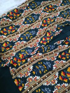 Elegant Green Ethnic Dress