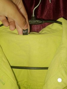 Green Casual Jacket