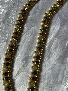 Combo Of Earrings And Leg Chain