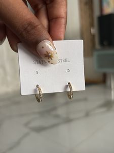 Small Gold Hoop Earrings