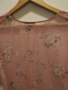 ZARA BEAUTIFUL MESH TOP