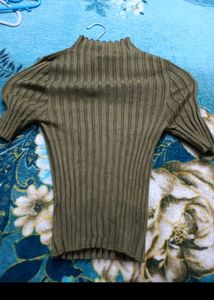 Women Ribbed knitted Stretchable Top