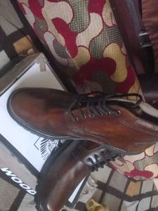 Luis Stitch Brown Leather Boots