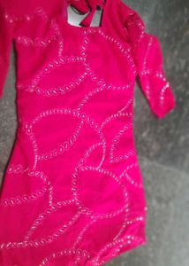 Beautiful Pink Saree